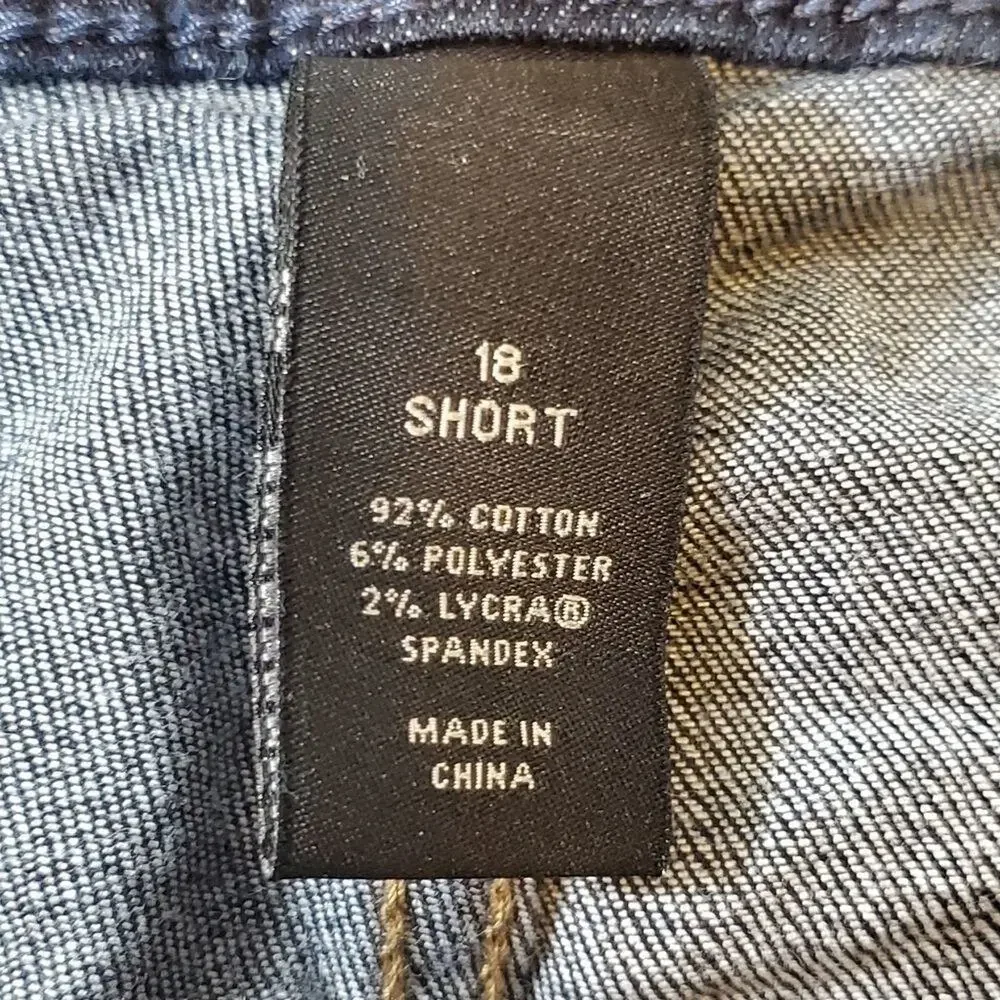 Lane bryant genius‎ fit bootcut jeans plus 18 short